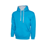 Contrast Hooded Sweatshirt