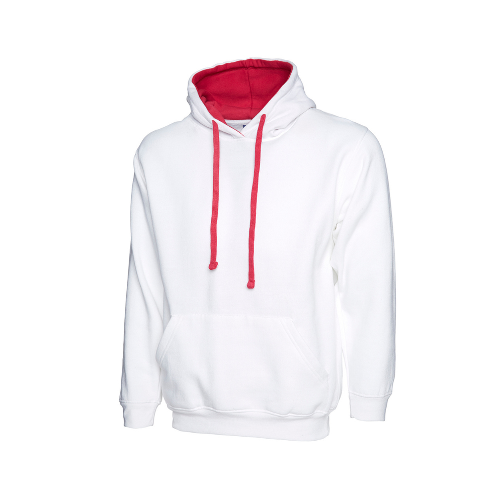 Contrast Hooded Sweatshirt