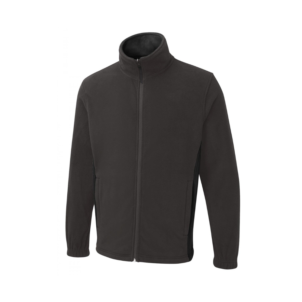 Uneek Two Tone Full Zip Fleece Jacket