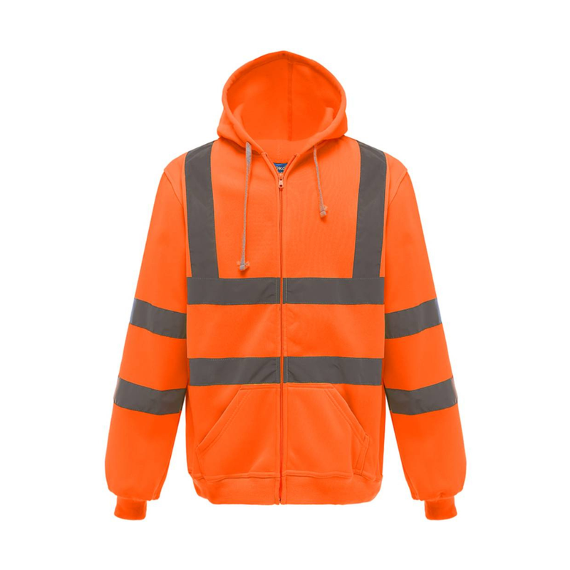 Yoko Hi-Vis Zip Hoodie