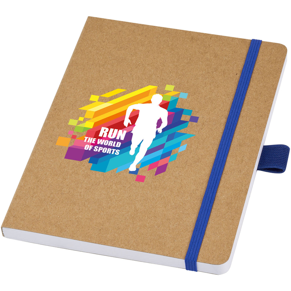 Branded Berk recycled paper notebook