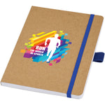 Branded Berk recycled paper notebook