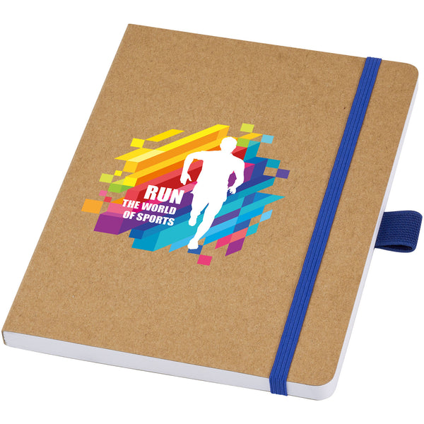 Branded Berk recycled paper notebook