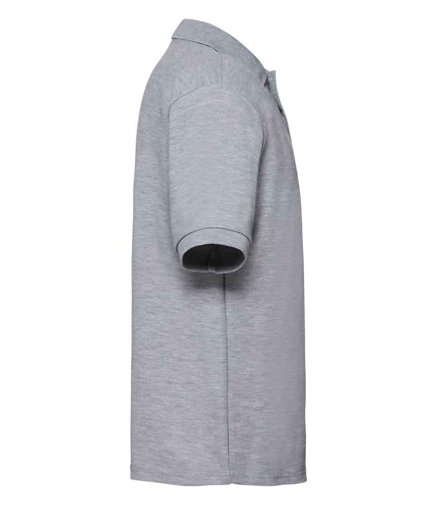 Russell Poly/Cotton Piqué Polo Shirt Light Oxford