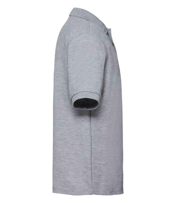 Russell Poly/Cotton Piqué Polo Shirt Light Oxford