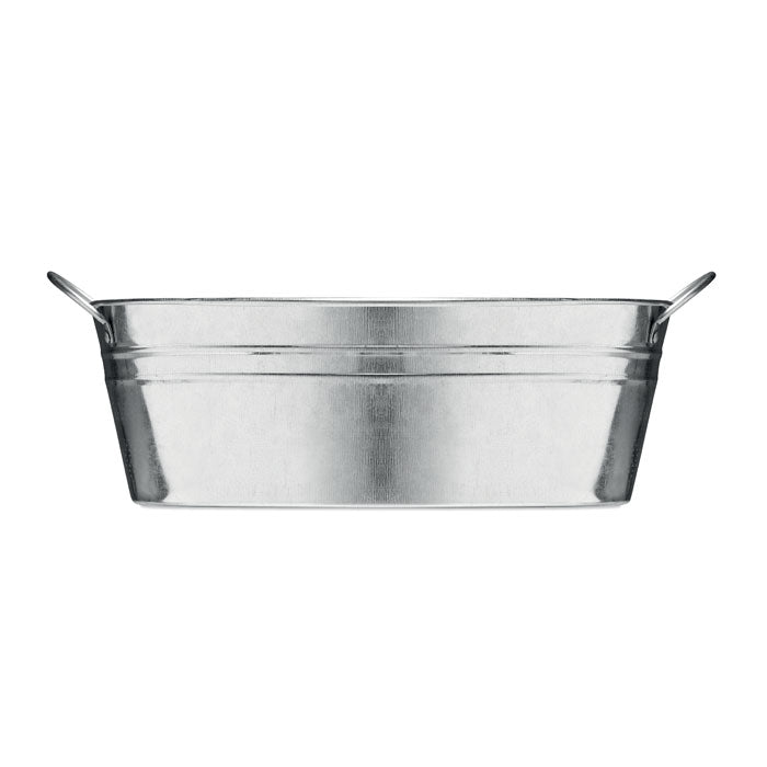 Branded Zinc tub with 3 herbs seeds