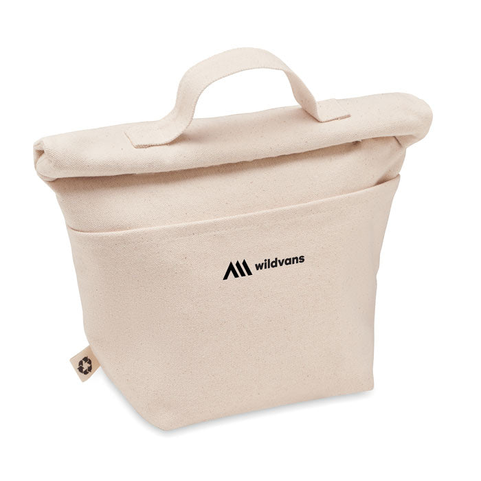 Branded Recycled cotton cooler bag