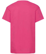 Fruit of the Loom Kids Original T-Shirt Fuchsia