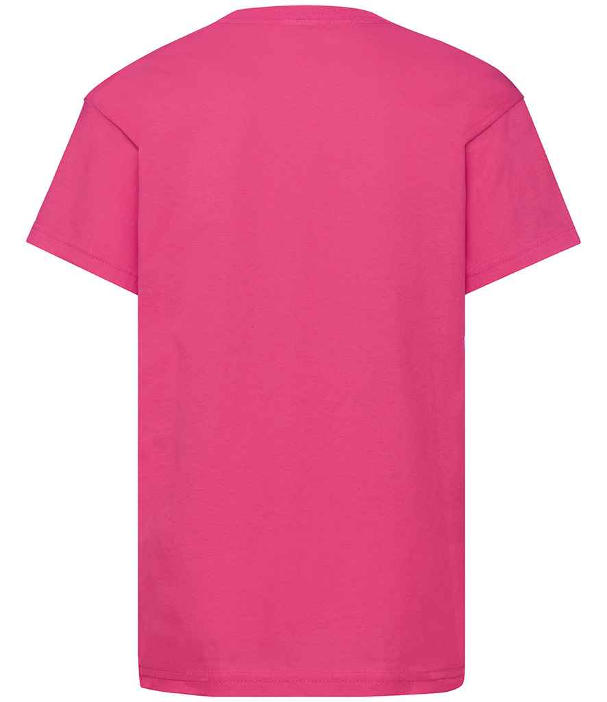 Fruit of the Loom Kids Original T-Shirt Fuchsia