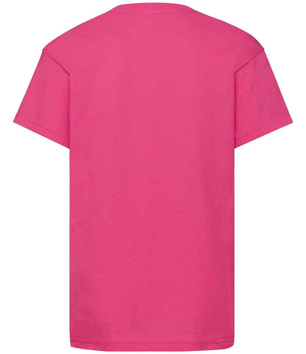 Fruit of the Loom Kids Original T-Shirt Fuchsia
