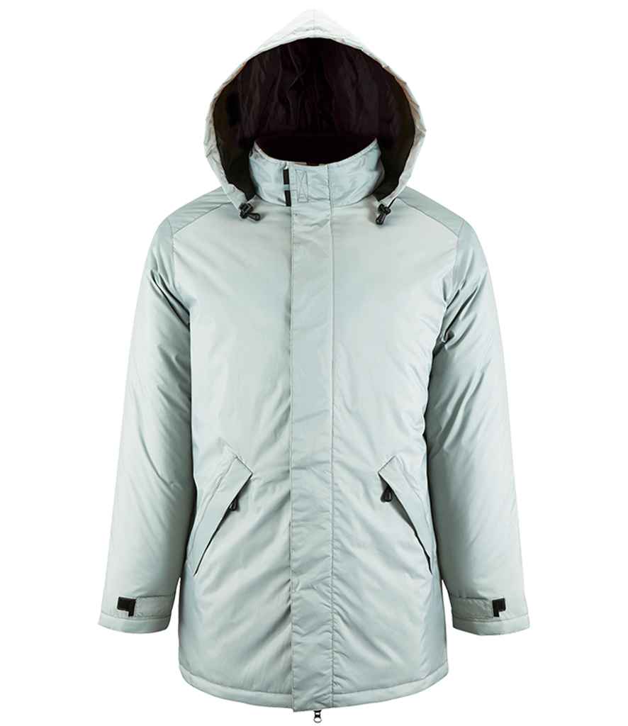 SOL'S Unisex Robyn Padded Jacket Metal Grey