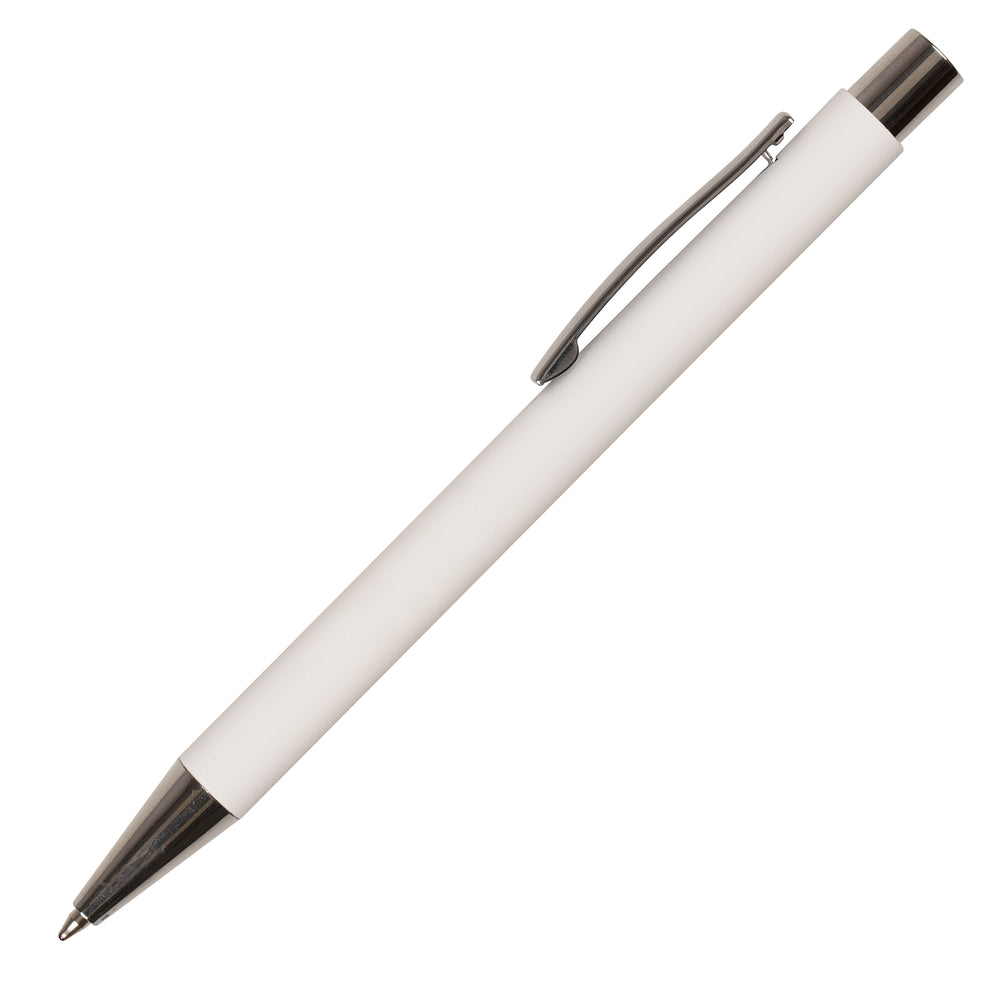 Travis Soft Feel Ball Pen with Chrome Trim