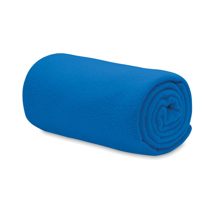 Branded RPET fleece blanket 130gr/m²