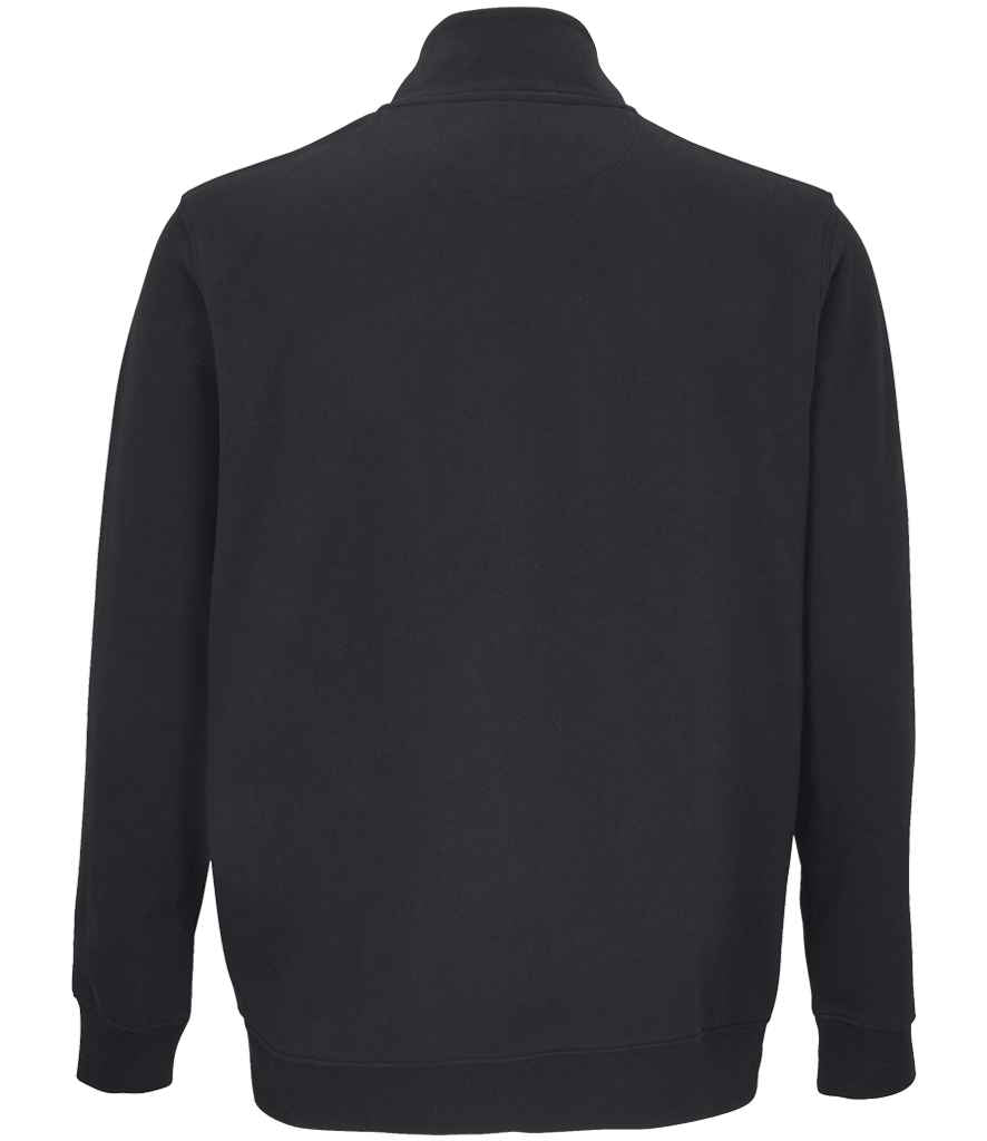 SOL'S Unisex Cooper Full Zip Sweat Jacket Black