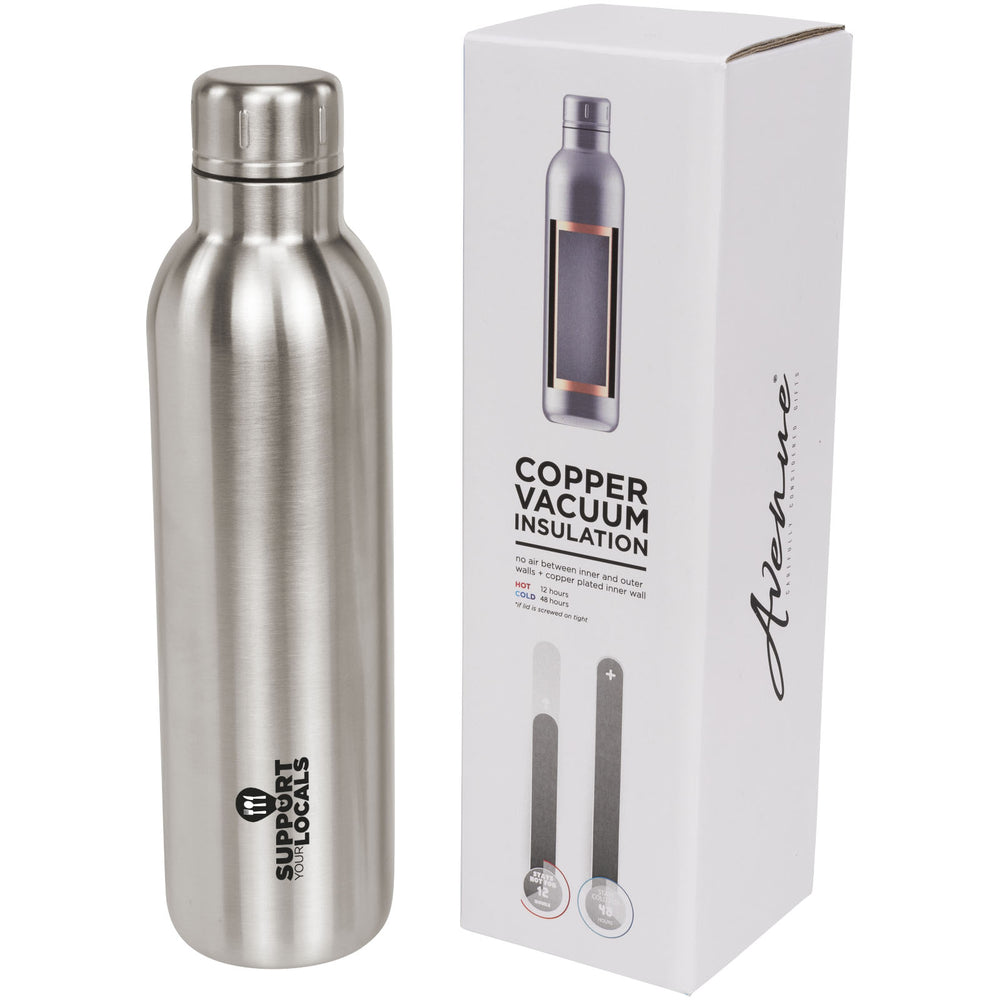 Thor 510 ml copper vacuum insulated water bottle