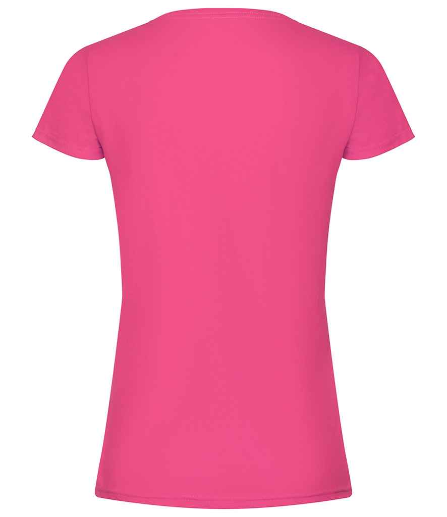 Fruit of the Loom Lady Fit Original T-Shirt Fuchsia