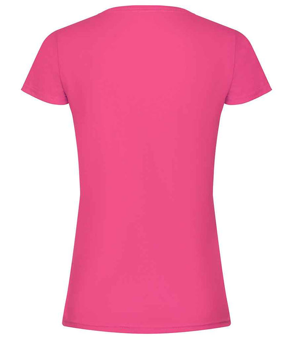 Fruit of the Loom Lady Fit Original T-Shirt Fuchsia