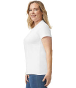 Gildan Ladies Heavy Cotton™ T-Shirt White