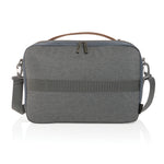 Branded Impact AWARE™ 300D two tone deluxe 15.6" laptop bag