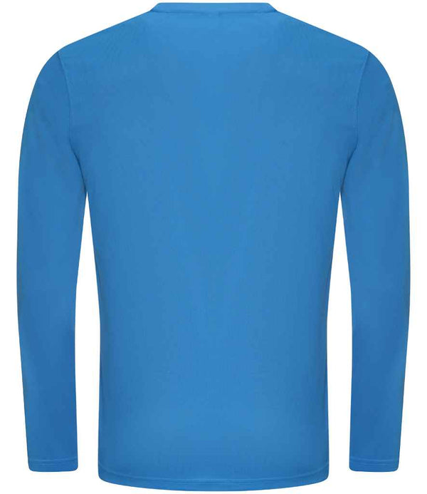 AWDis Cool Long Sleeve Wicking T-Shirt Sapphire Blue