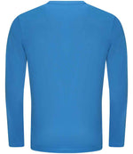 AWDis Cool Long Sleeve Wicking T-Shirt Sapphire Blue