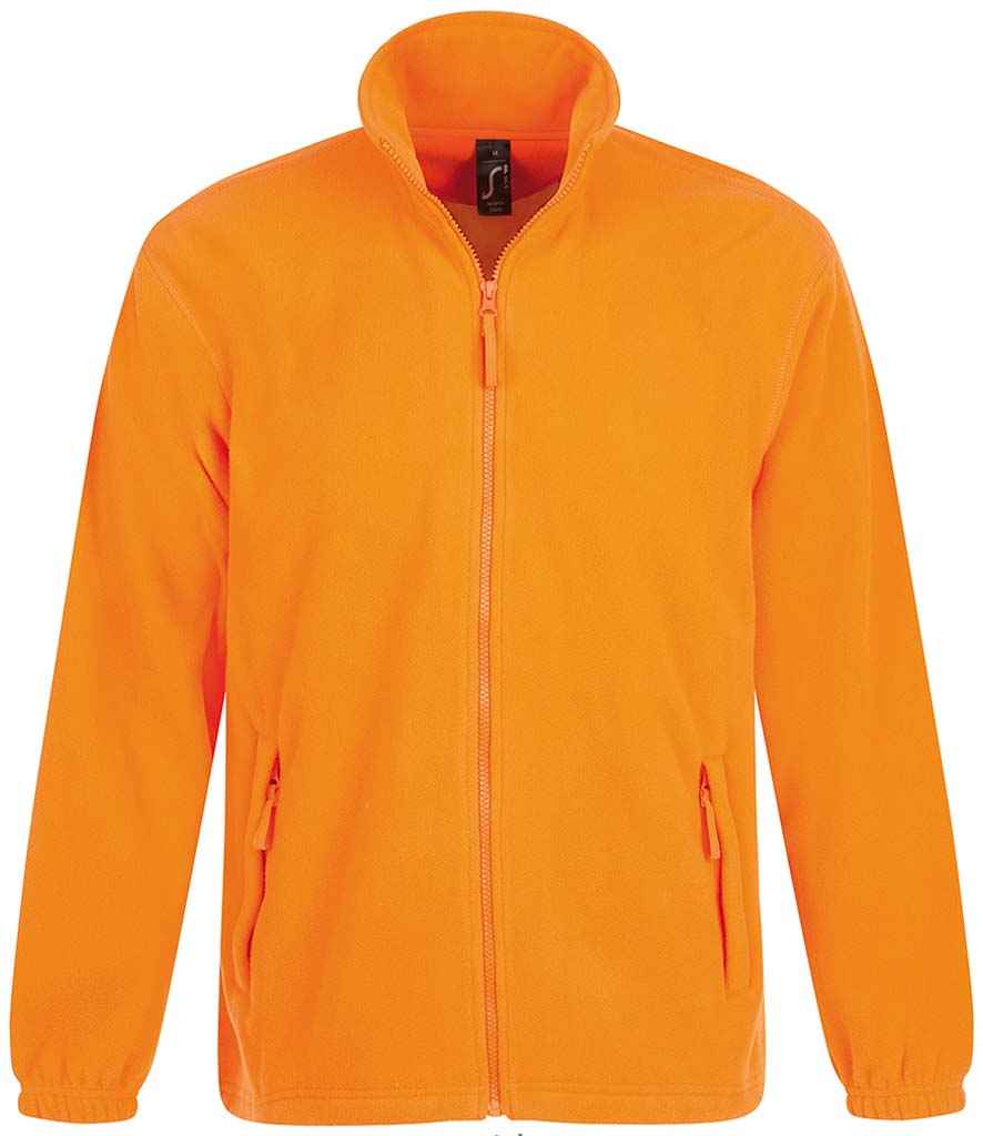 SOL'S North Fleece Jacket Neon Orange