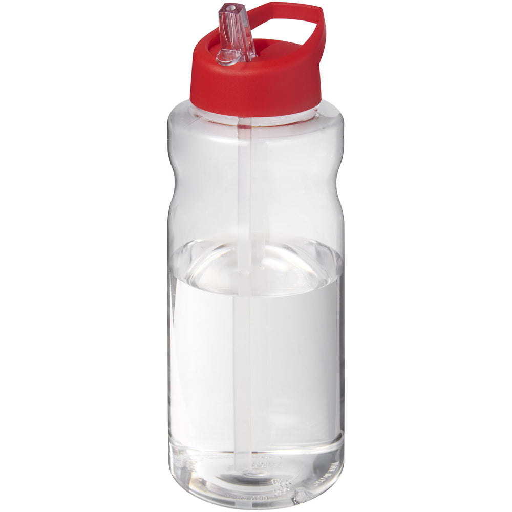 Branded H2O Active® Big Base 1 litre spout lid sport bottle