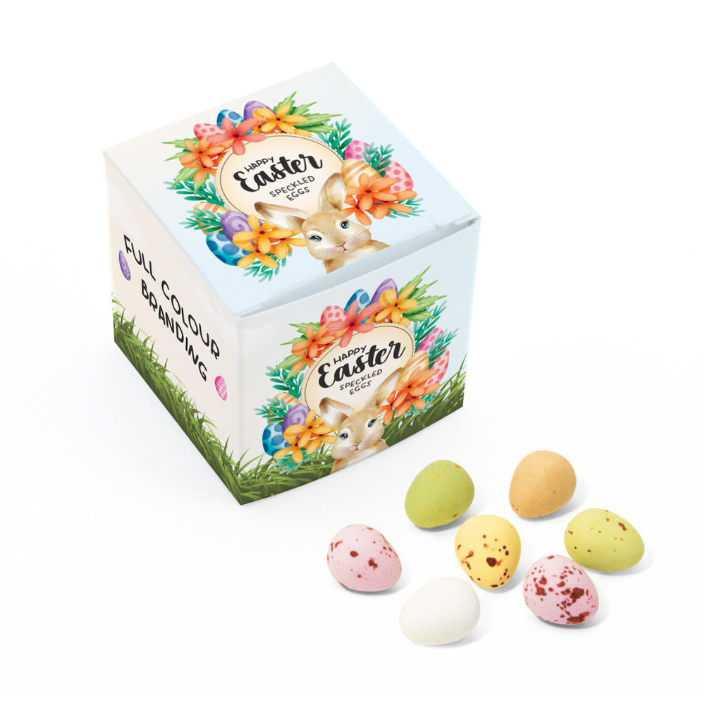 Easter, Eco Maxi Cube, Speckled Eggs, Bespoke