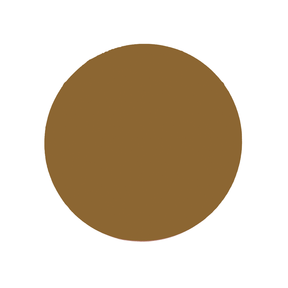 Branded Recycled Large Leather Round Coaster
