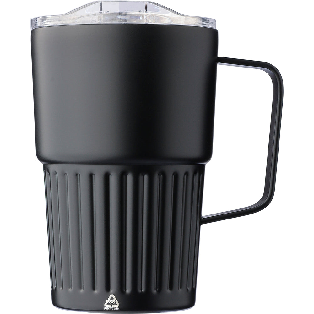 The Calo - Recycled stainless steel double walled travel mug (450ml)