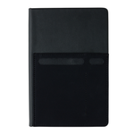 Branded A5 Deluxe notebook with smart pockets