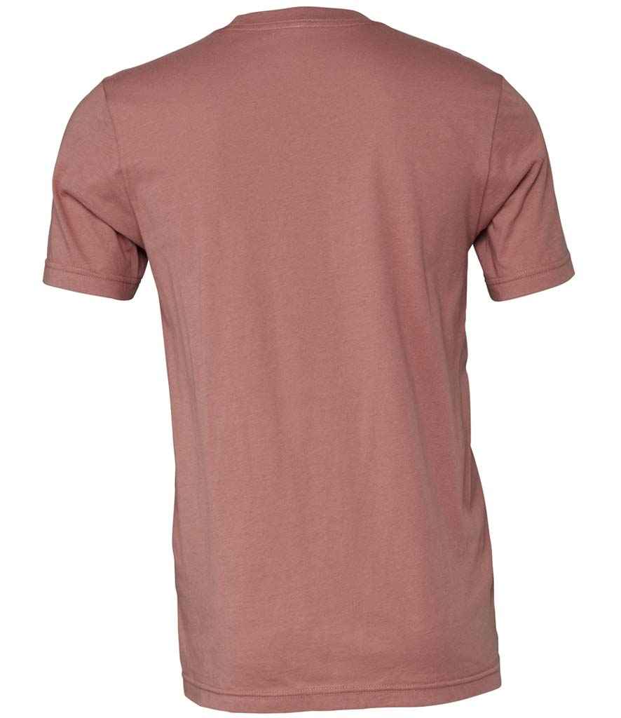 Canvas Unisex Crew Neck T-Shirt Mauve