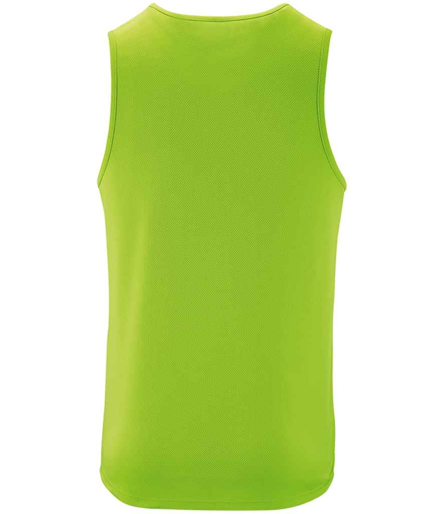 SOL'S Sporty Performance Tank Top Neon Green