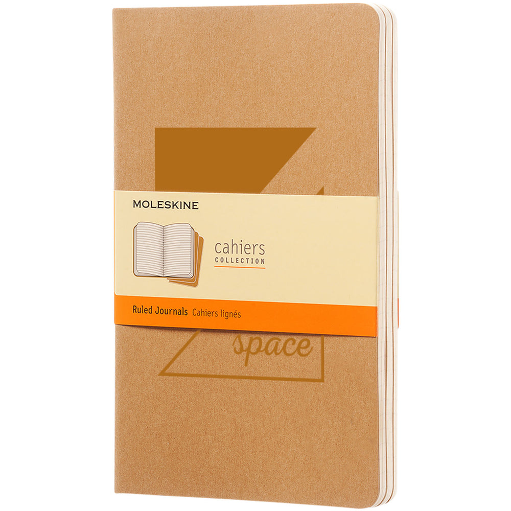 Moleskine Cahier Large Ruled Journal Black