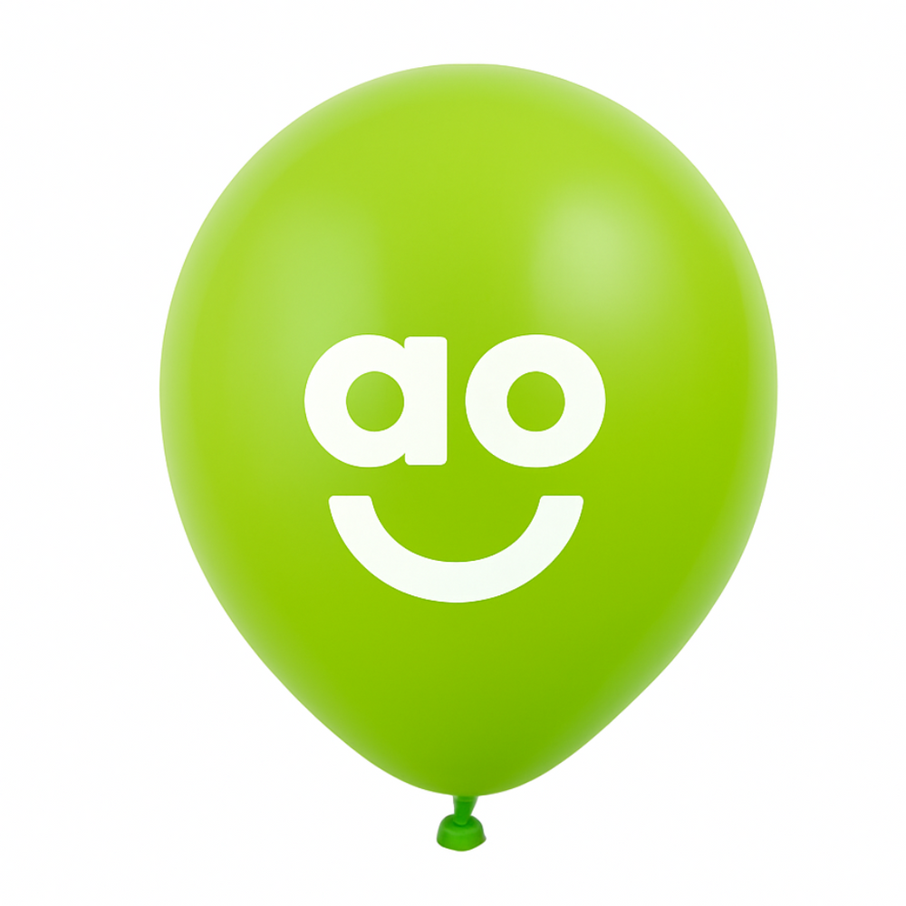 Branded 12" Printed Latex Balloons