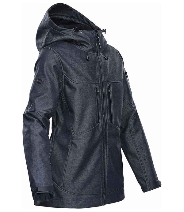 Branded Stormtech Ladies Epsilon 2 Hooded Soft Shell Jacket