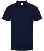 SOL'S Unisex Pitcher Recycled Polyester Piqué Polo Shirt French Navy