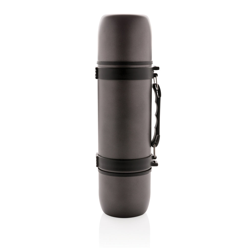 Branded Vacuum flask with 2 cups