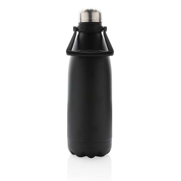 Branded RCS Recycled stainless steel large vacuum bottle 1.5L