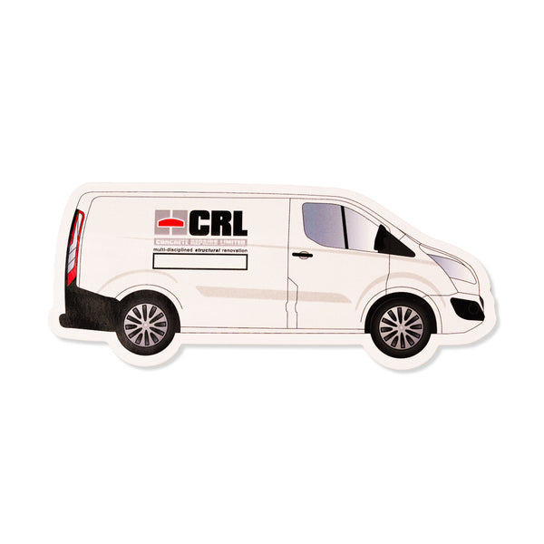 Branded Transit Van Shaped Fridge Magnet