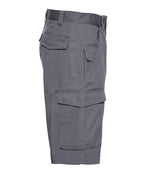 Russell Workwear Poly/Cotton Shorts Convoy Grey