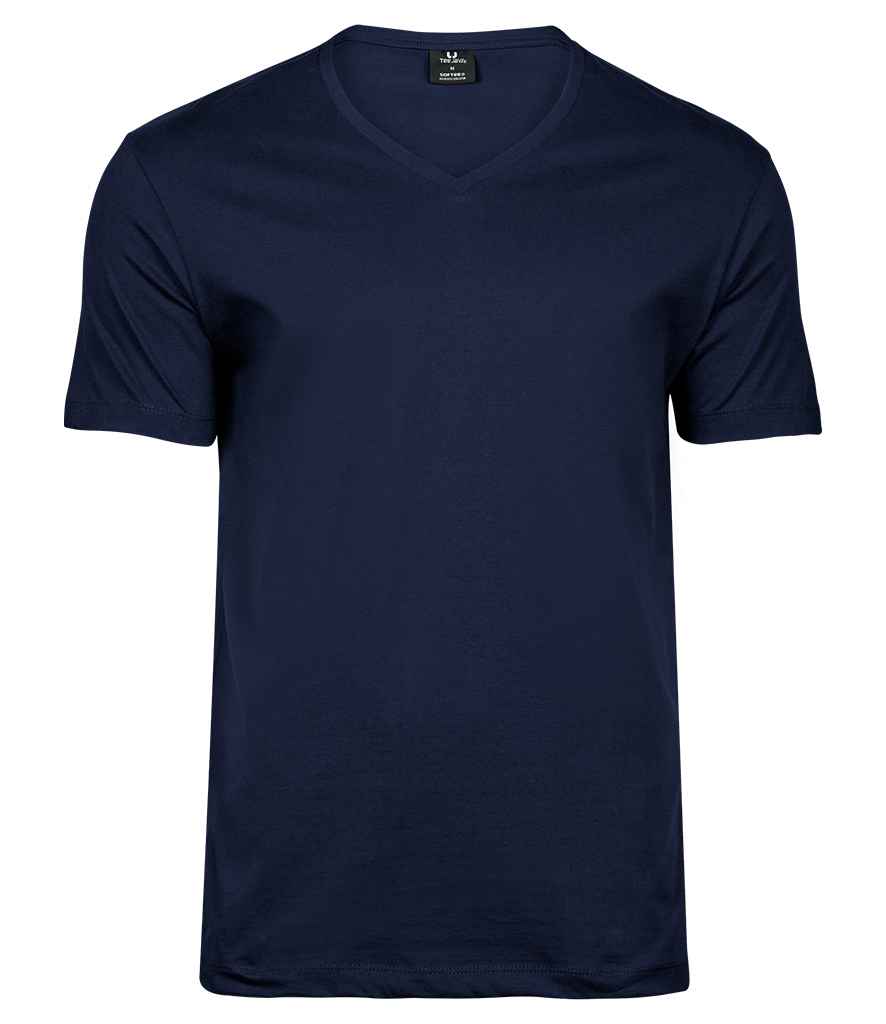 Tee Jays V Neck Sof T-Shirt Navy