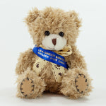 Sash Bear I 12cm Paw Bear, Mocha