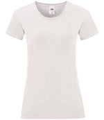 Fruit of the Loom Ladies Iconic 150 T-Shirt White