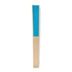 Branded Manual hand fan with bamboo handle