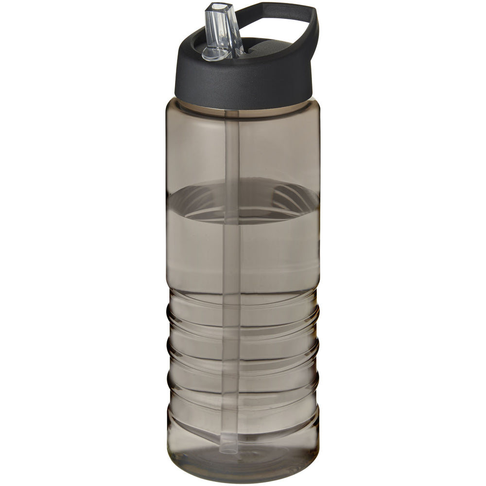 Branded H2O Active® Treble 750 ml spout lid sport bottle