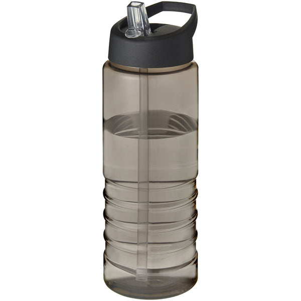 Branded H2O Active® Treble 750 ml spout lid sport bottle