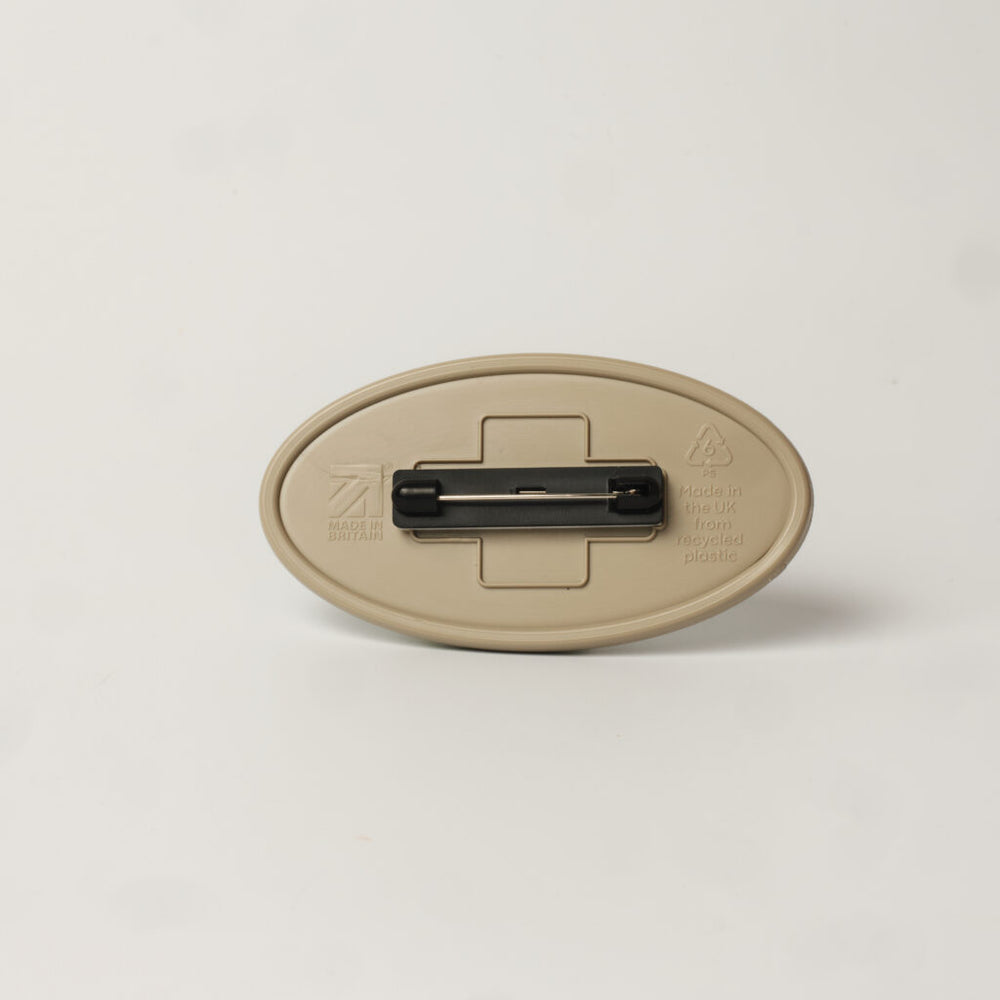 Select Name Badge - Oval - Safety Pin