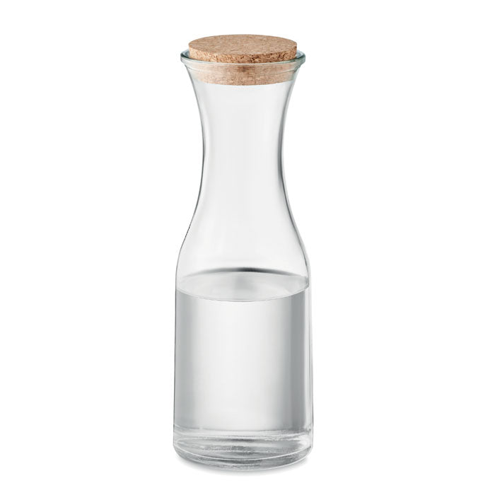 Branded Recycled glass carafe 1L