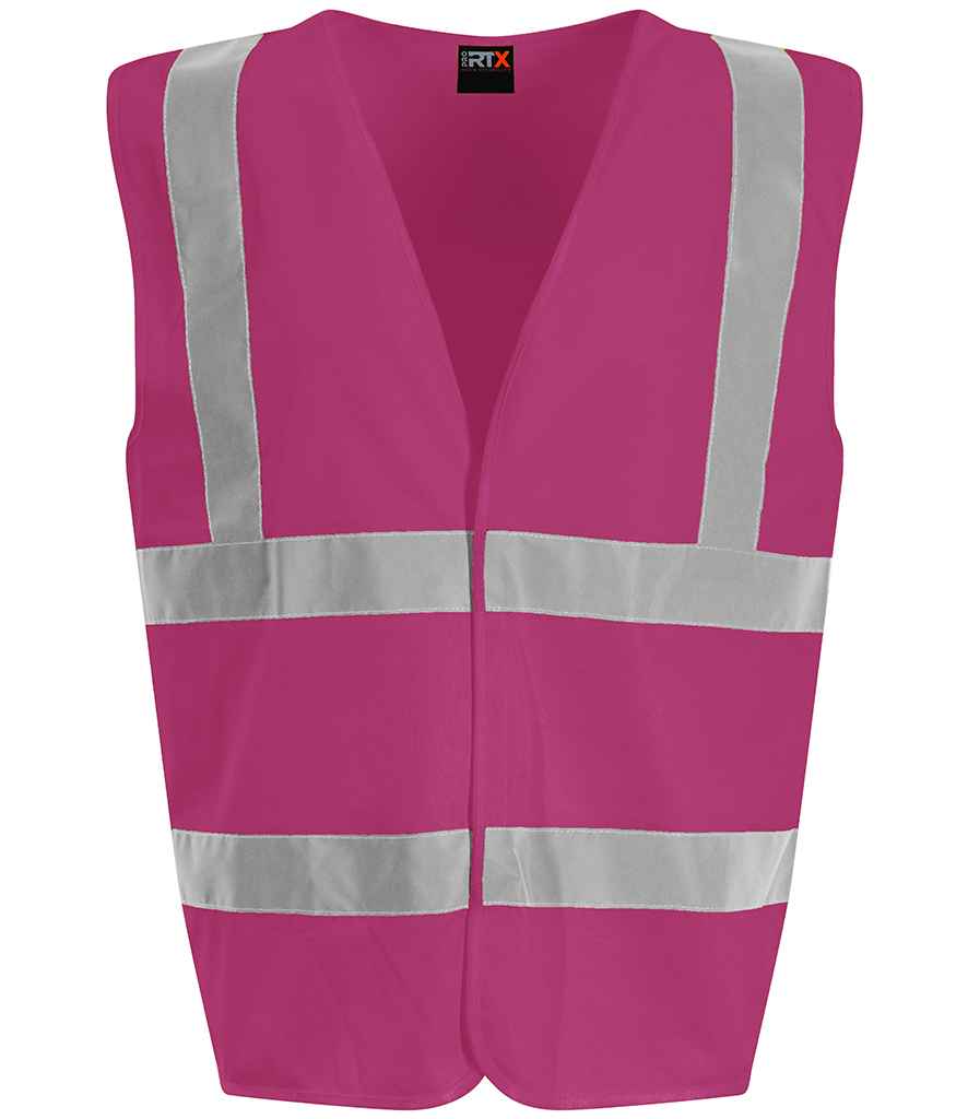 Pro RTX High Visibility Waistcoat Raspberry